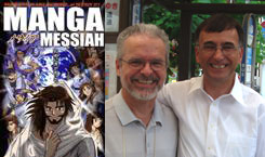 Roald Lidal, General Director of New Life League Japan, with COMIX35 President Nate Butler